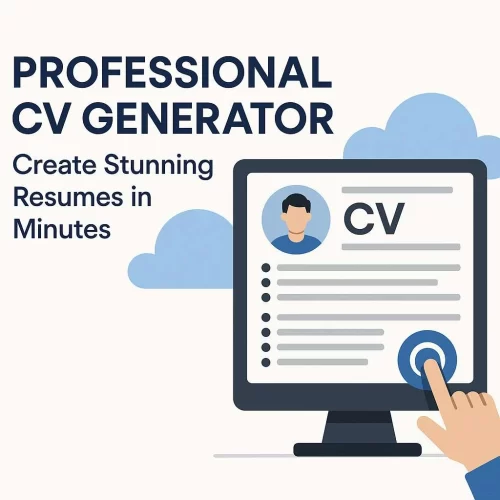 Professional CV Generator: Create Stunning Resumes in Minutes